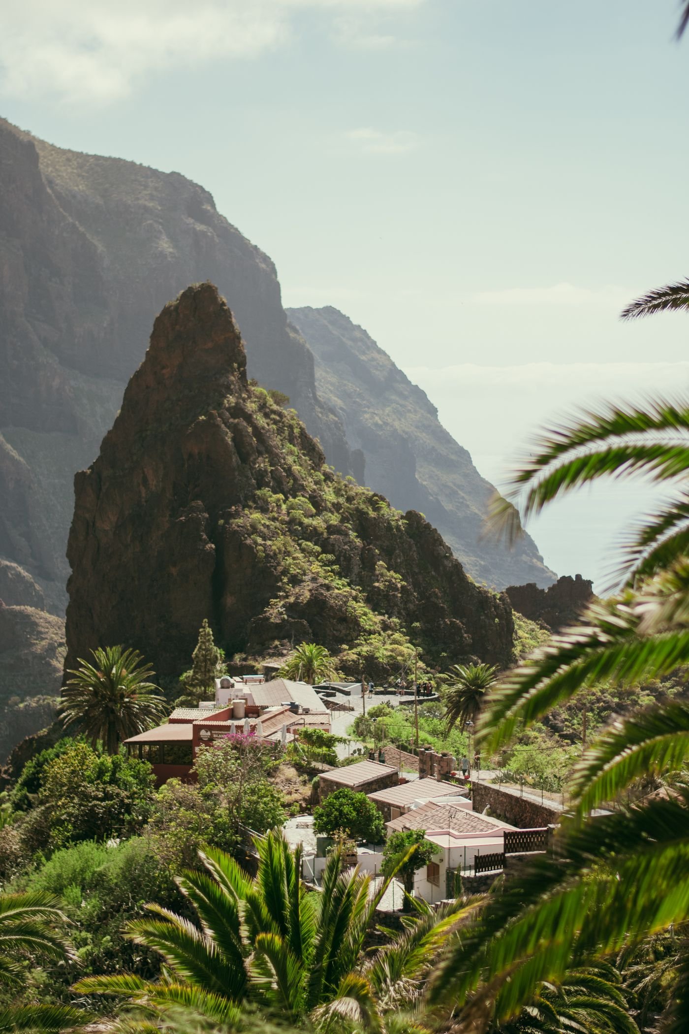 Masca: Ravines and steep terrain